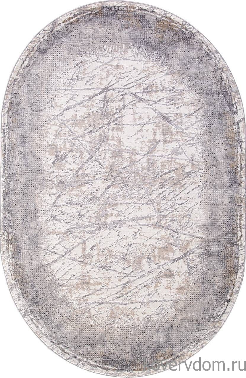 Ковер MODA 9804 ACIK GRI Овал