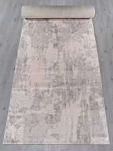 Круглый ковровая Дорожка LIMAN F169 CREAM-GRAY