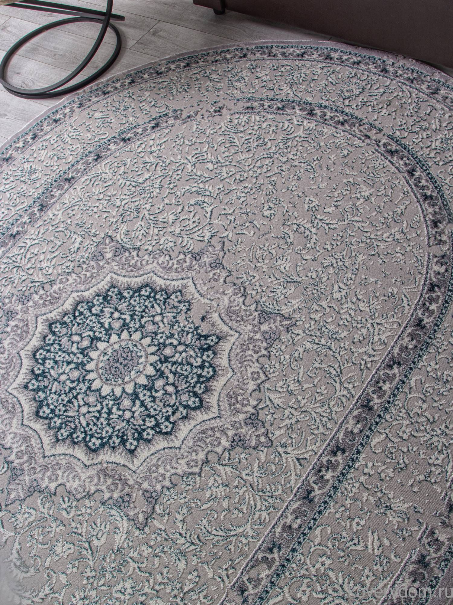 Ковер PALERMO F294 GRAY Овал Ковер PALERMO F294 GRAY Овал