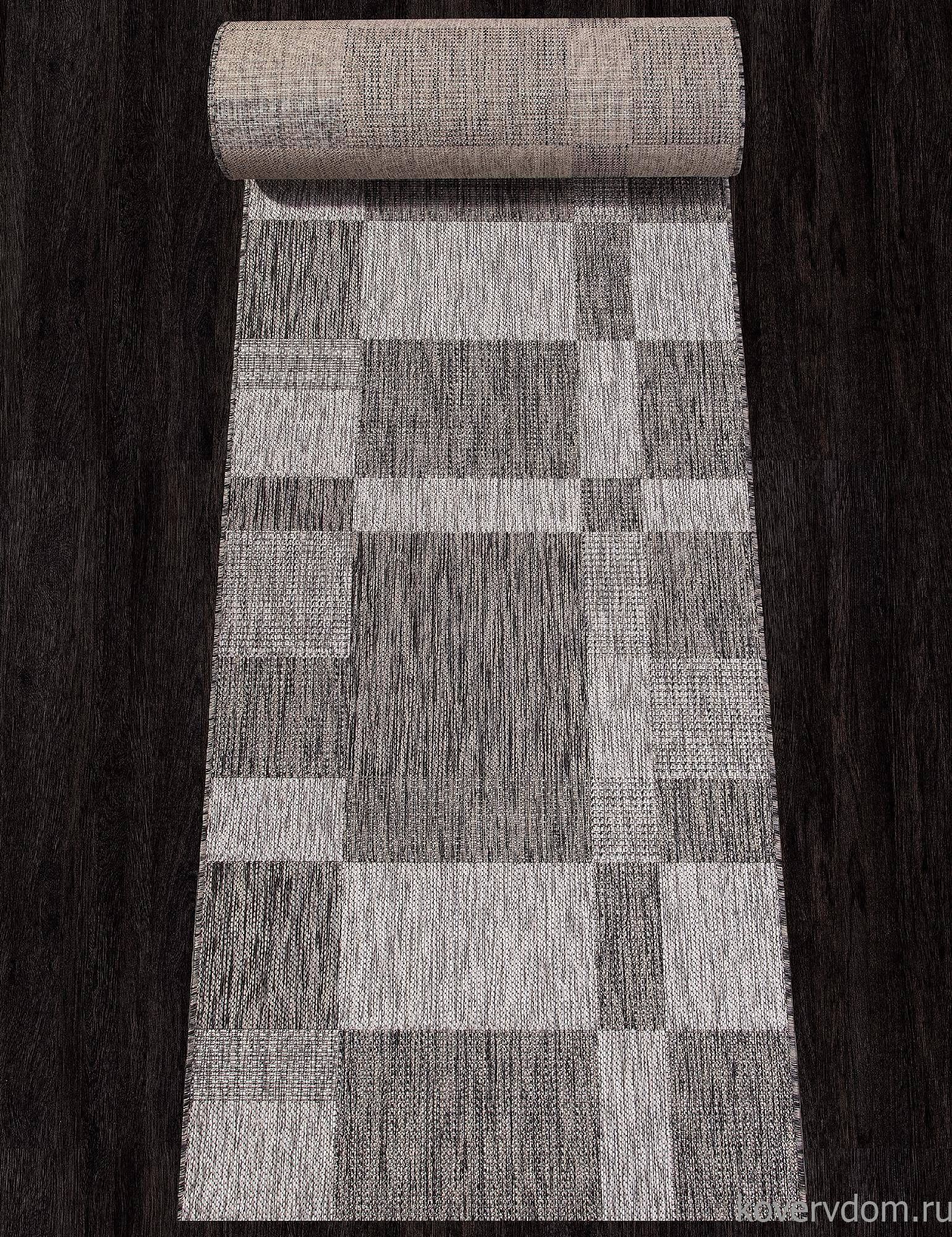 Ковровая дорожка циновка VEGAS S005 DARK GRAY/Темно-коричневая Ковровая дорожка циновка VEGAS S005 DARK GRAY/Темно-коричневая