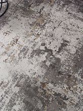 Пушистый ковер GRAFF 3319 GRAY-BEIGE Овал