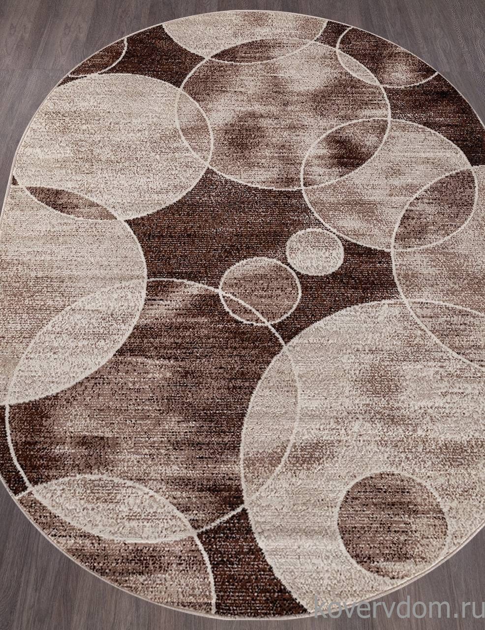 Ковер GAVANA D498 BEIGE Овал