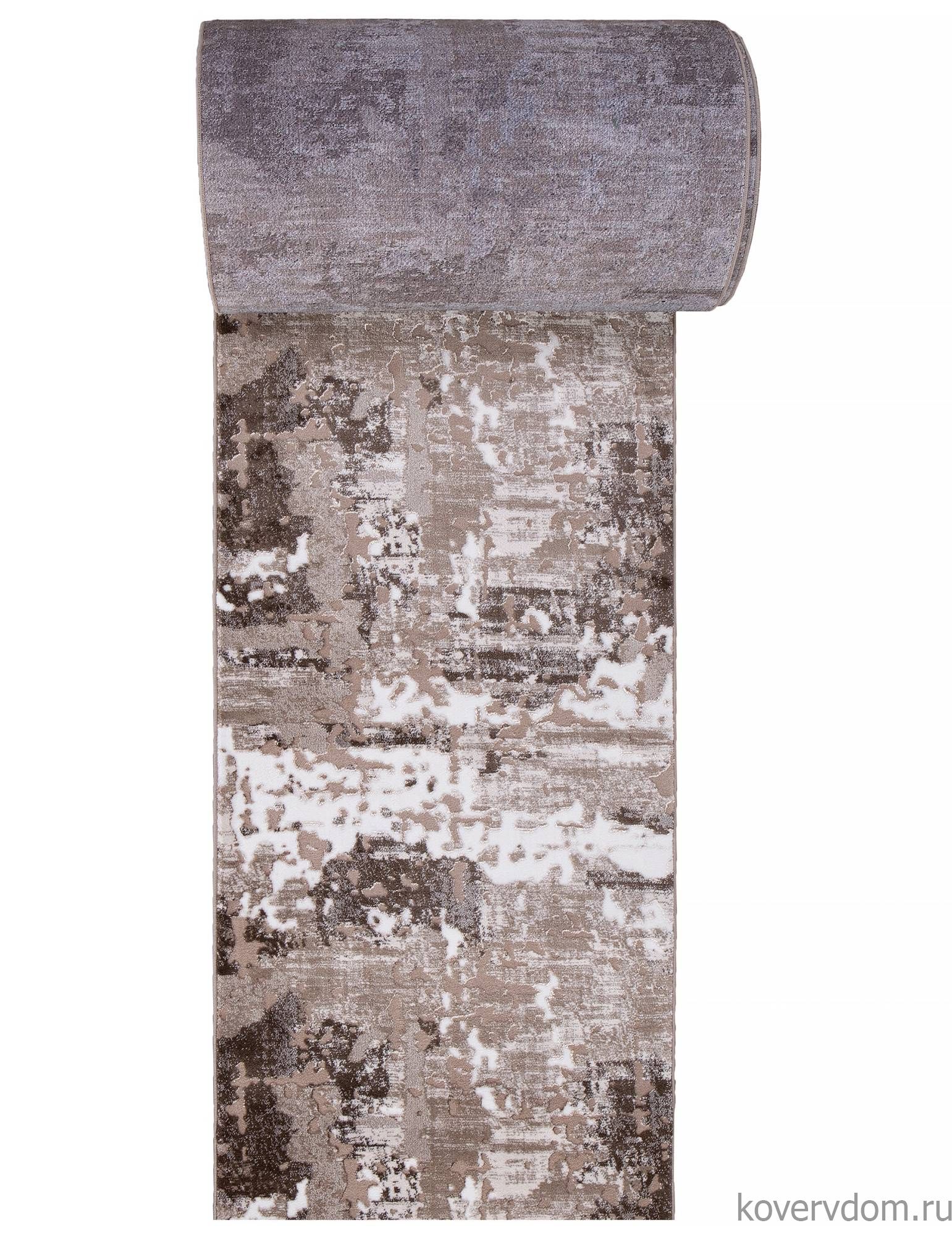 Ковровая дорожка MARDAN 1232A VIZON SHRINK / BROWN Ковровая дорожка MARDAN 1232A VIZON SHRINK / BROWN