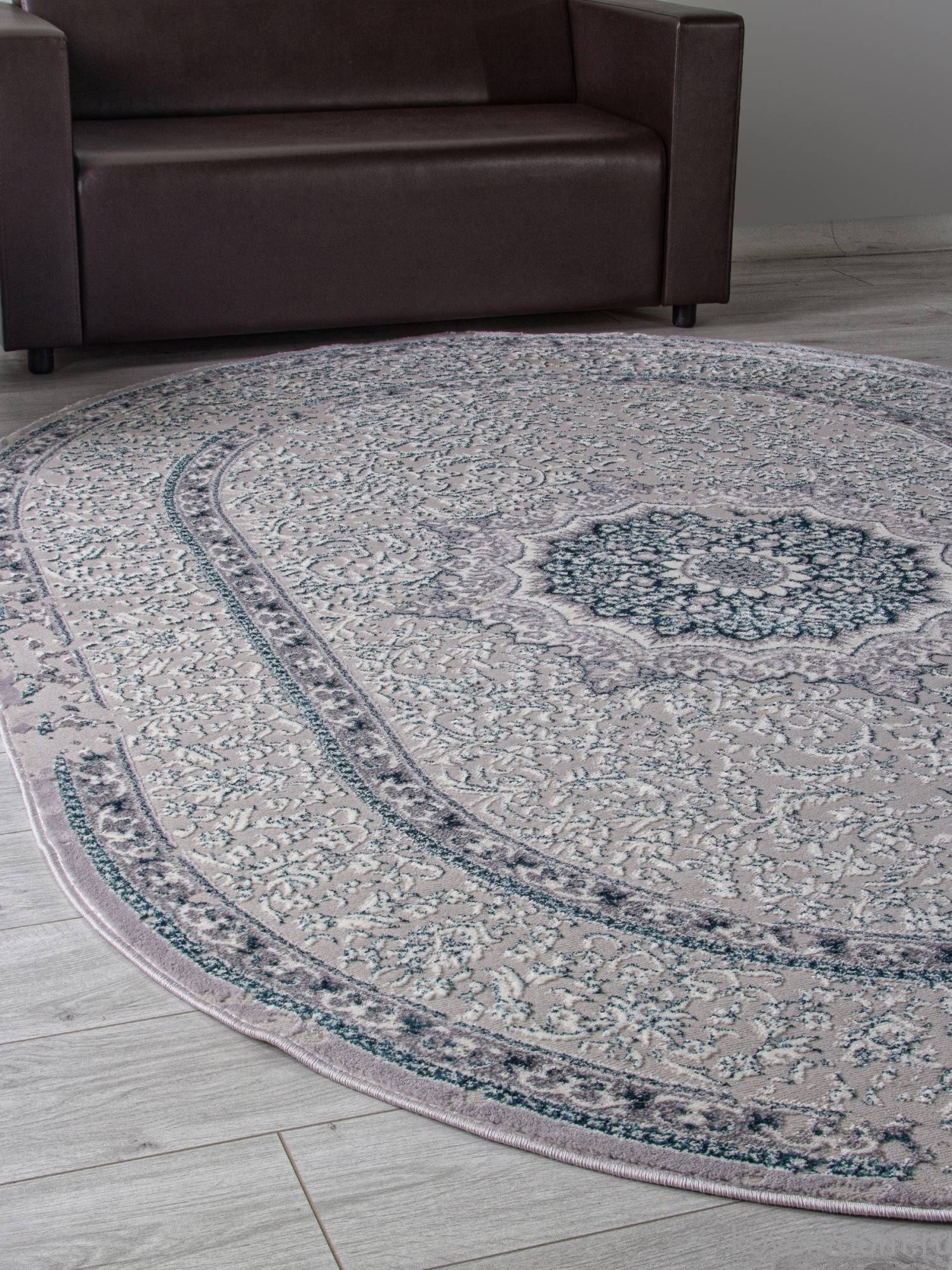 Ковер PALERMO F294 GRAY Овал Ковер PALERMO F294 GRAY Овал