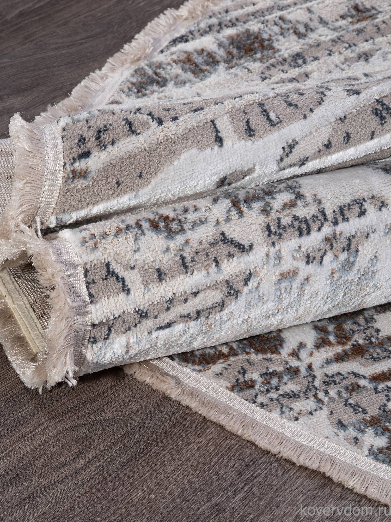 Ковер RODOS 7471A L.BLUE / CREAM Овал Ковер RODOS 7471A L.BLUE / CREAM Овал