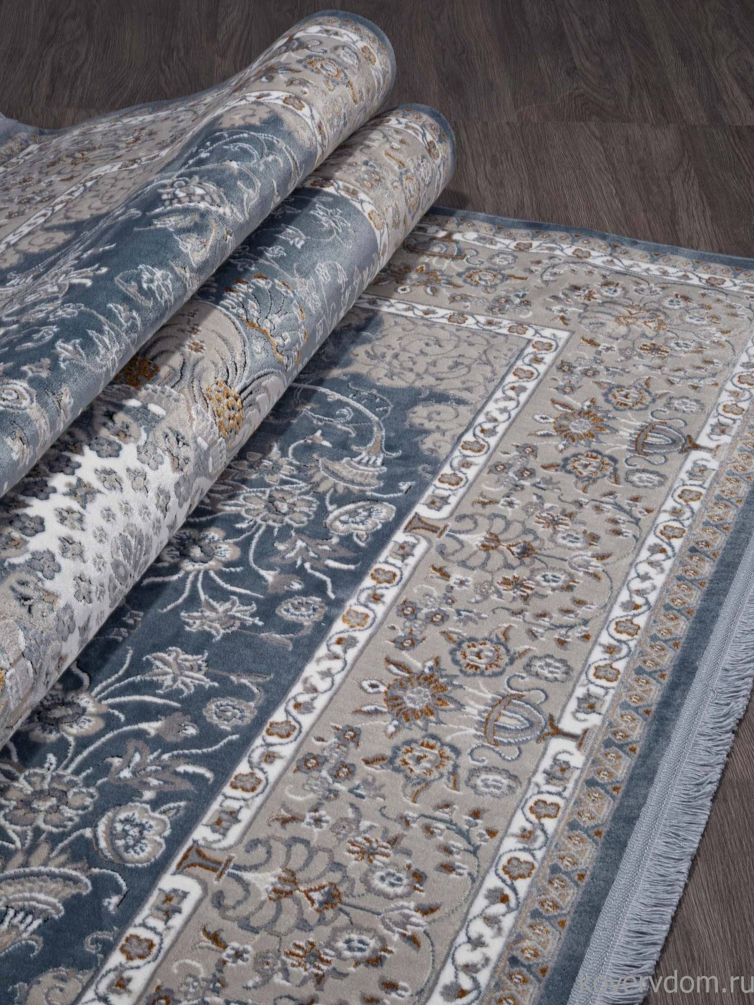 Ковер CASABLANKA 9760A BLUE / BLUE Ковер CASABLANKA 9760A BLUE / BLUE