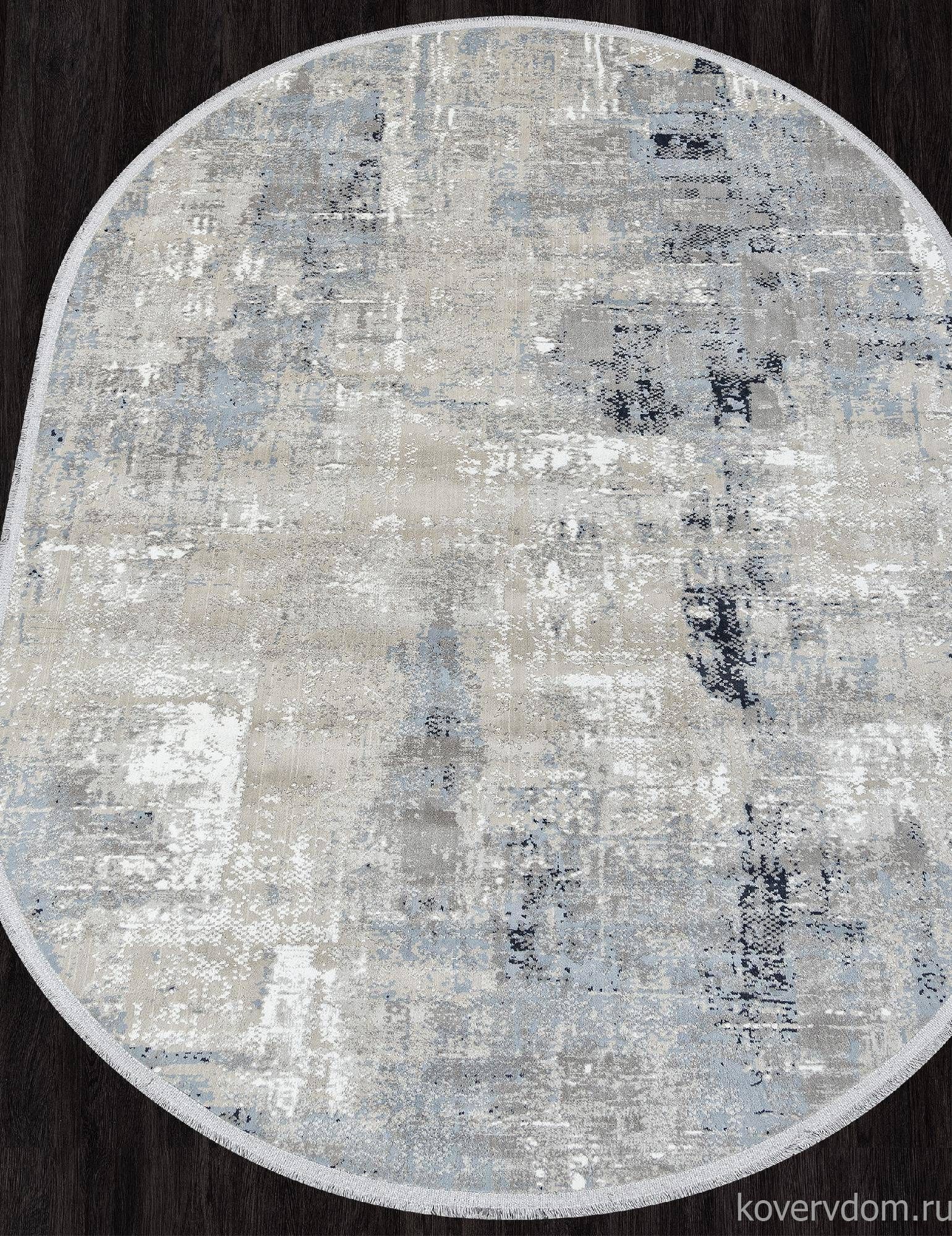 Ковер LORENZO C288AH GREY / L.BLUE Овал Ковер LORENZO C288AH GREY / L.BLUE Овал