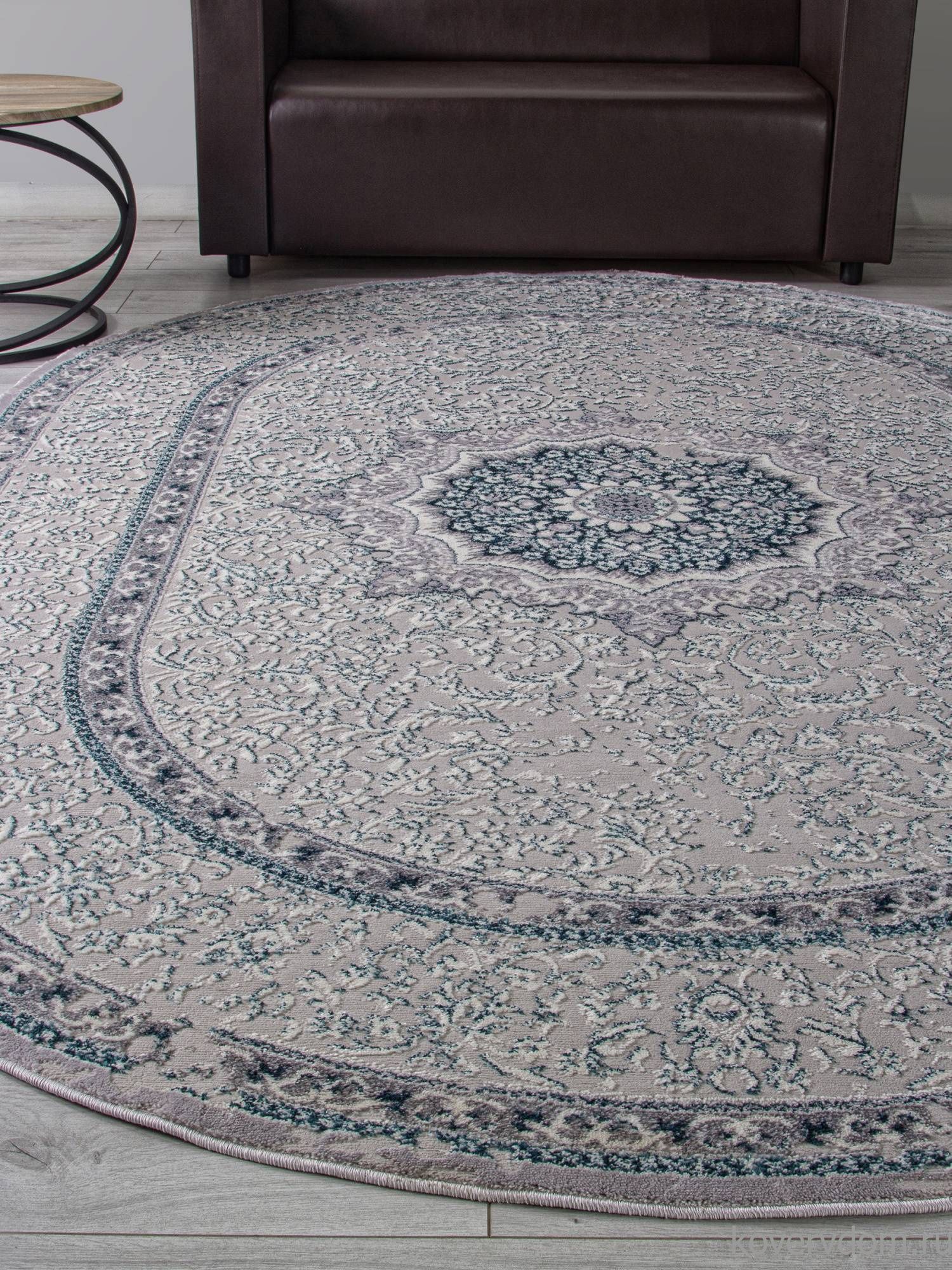 Ковер PALERMO F294 GRAY Овал Ковер PALERMO F294 GRAY Овал