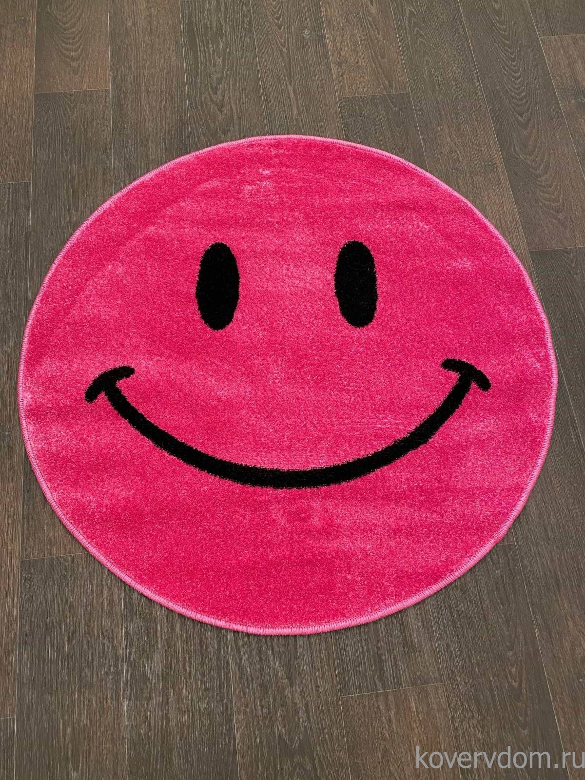 Ковер SMILE 2-A NC19 PINK Круг