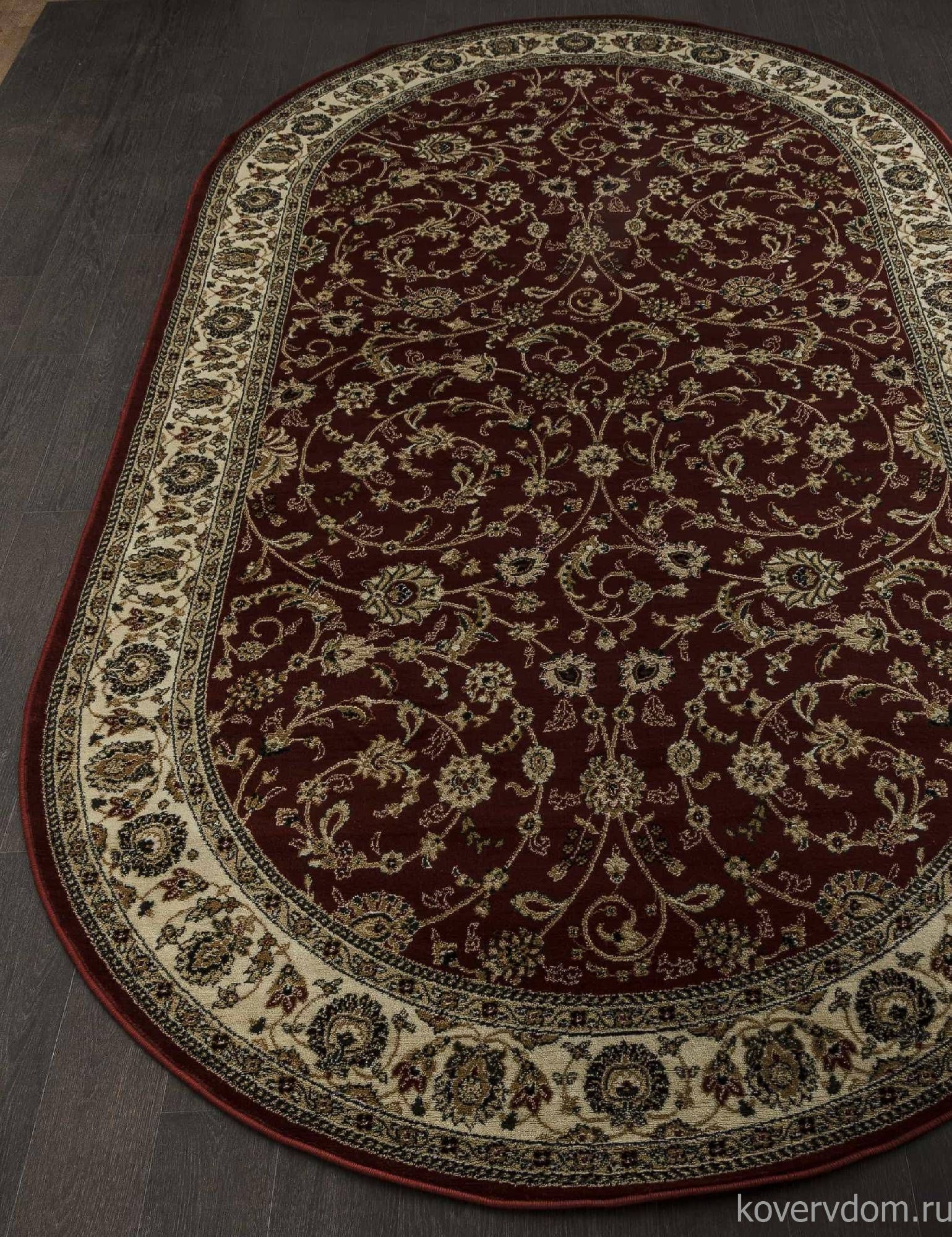 Ковер VALENCIA 2 D251 RED Овал Ковер VALENCIA 2 D251 RED Овал