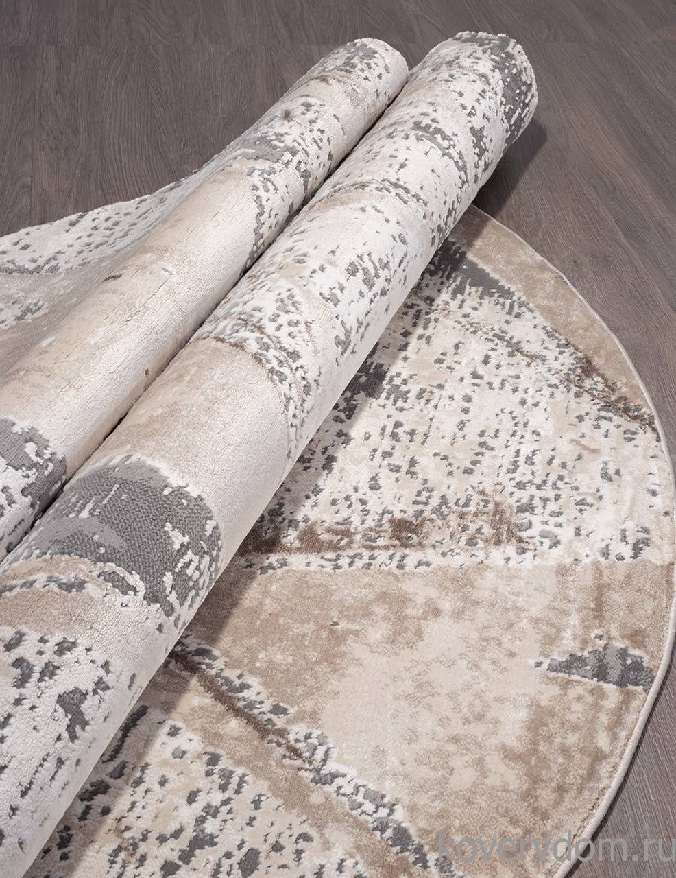 Ковер ARMINA 04022C GREY / BROWN Круг Ковер ARMINA 04022C GREY / BROWN Круг