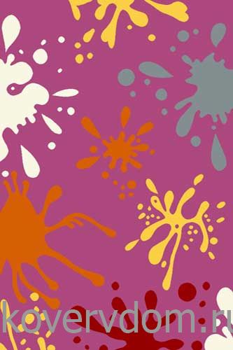 Ковер SUNRISE v829 PINK-GRAY