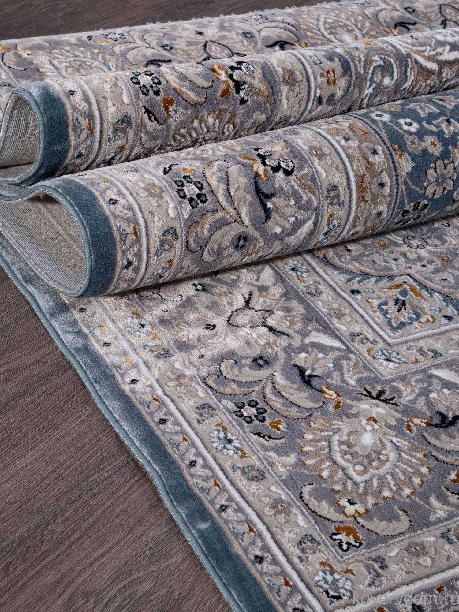 Ковер CASABLANKA 9734A BLUE / BLUE Ковер CASABLANKA 9734A BLUE / BLUE