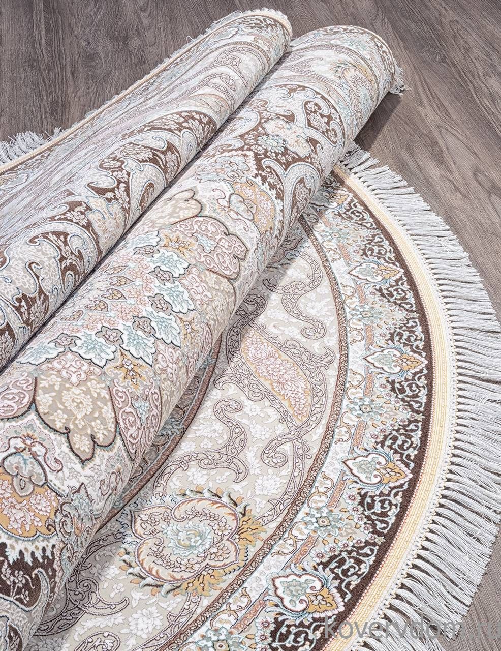 Ковер FARSI 1500 145 BROWN Круг