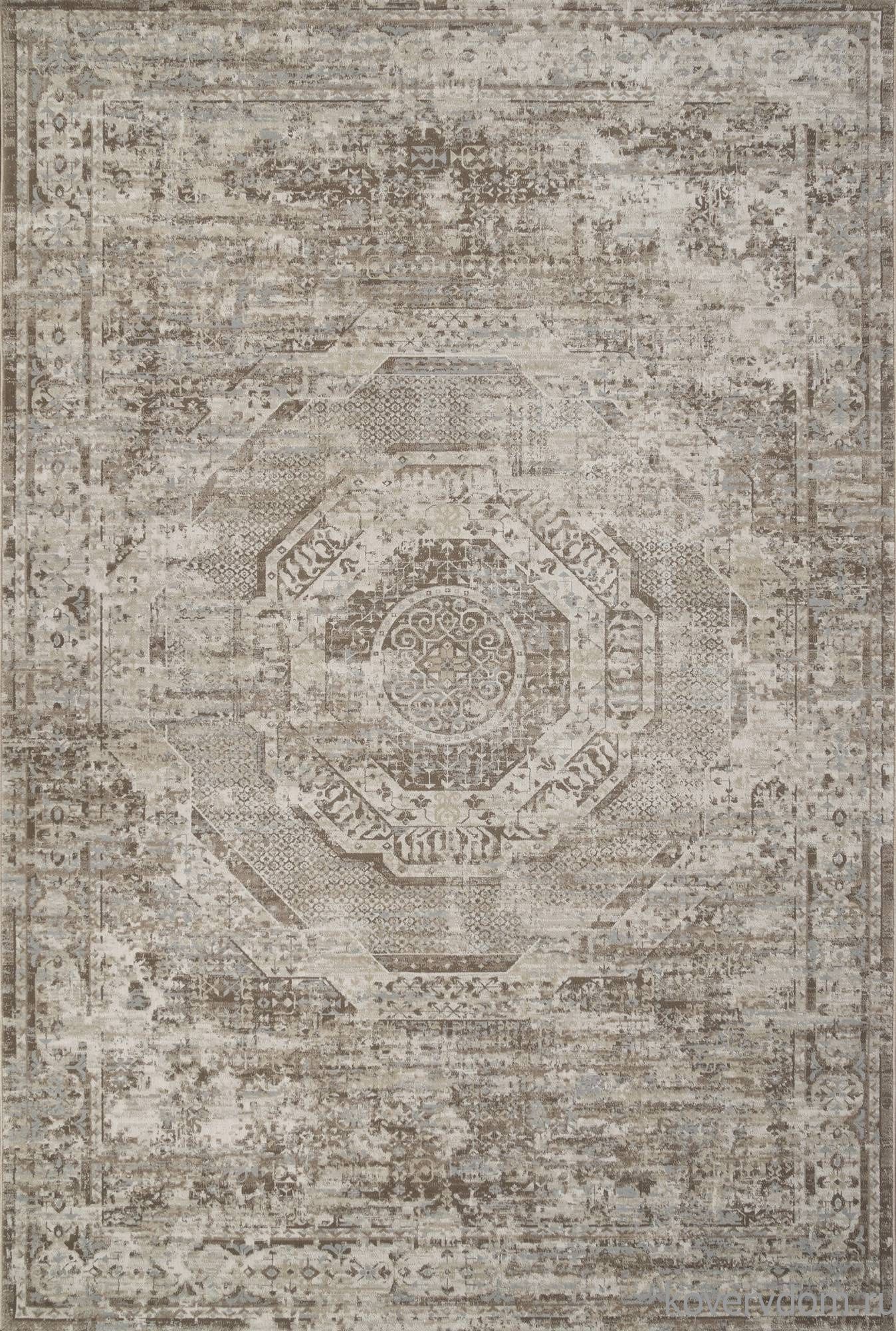 Ковер AFINA F446AD BROWN / BEIGE