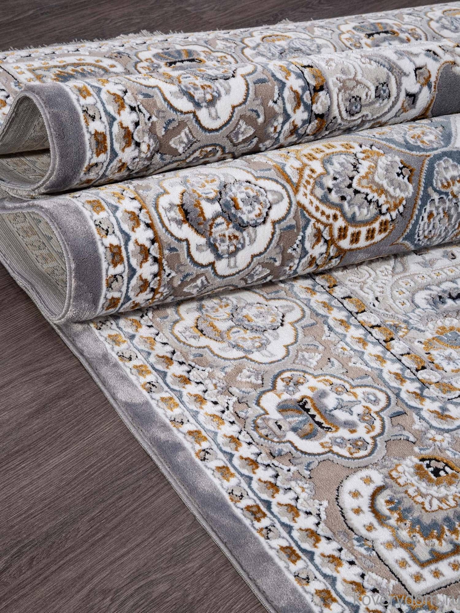 Ковер CASABLANKA 9756A GREY / GREY Ковер CASABLANKA 9756A GREY / GREY