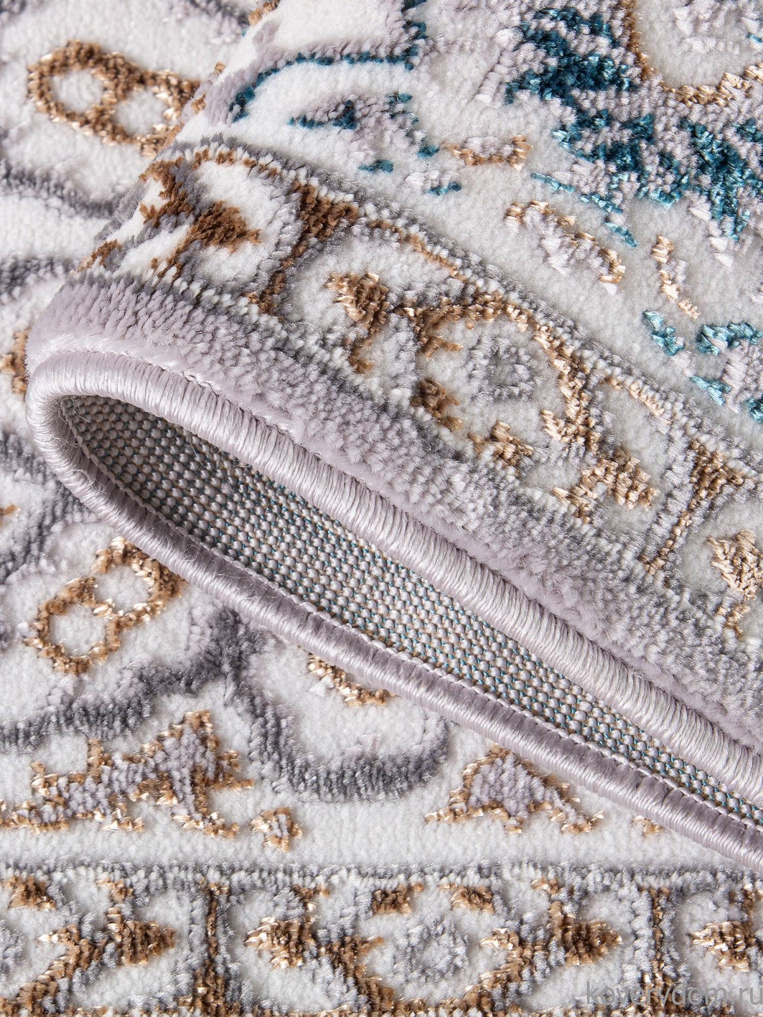 Ковер HALIF F637 GREEN-BLUE