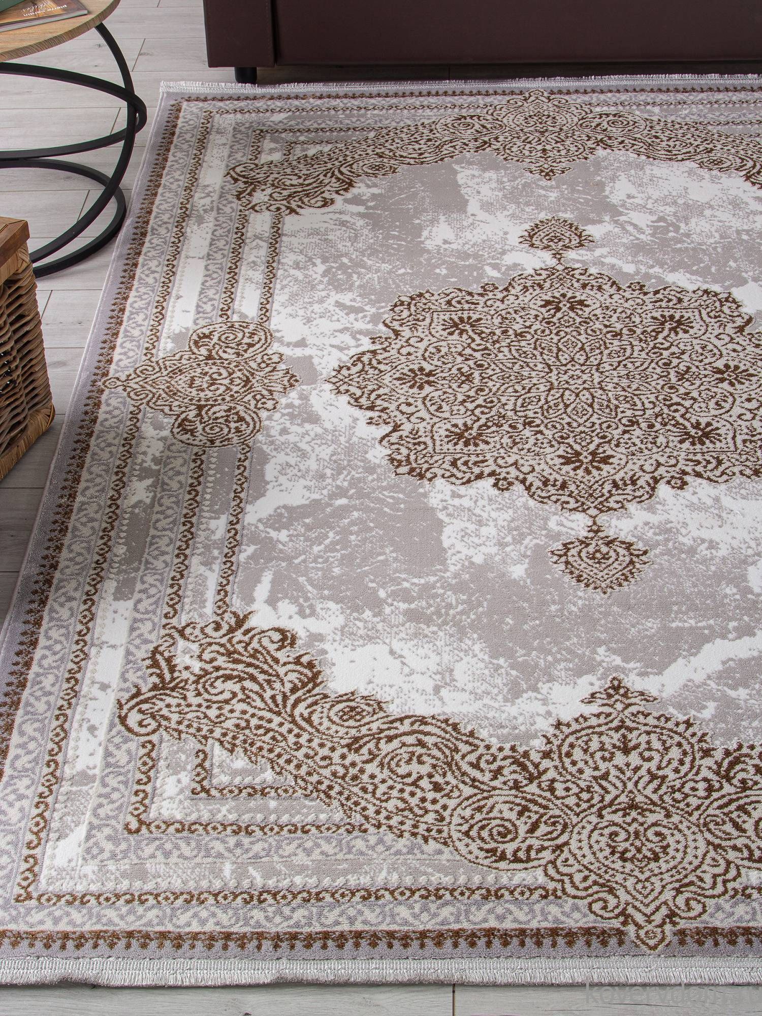 Ковер HALIF F580 GRAY-GREEN