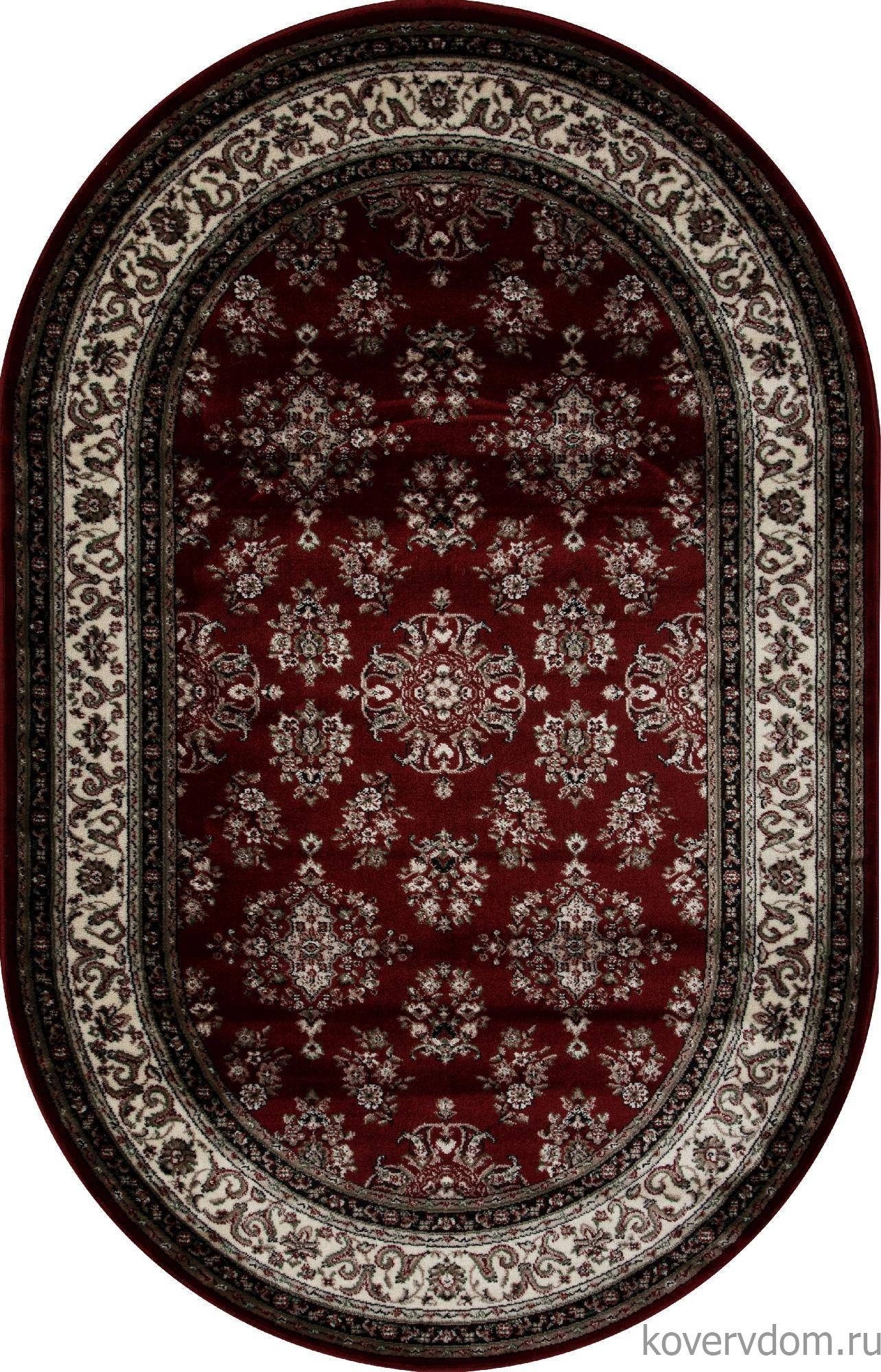 Ковер COLIZEY D064 RED Овал Ковер COLIZEY D064 RED Овал