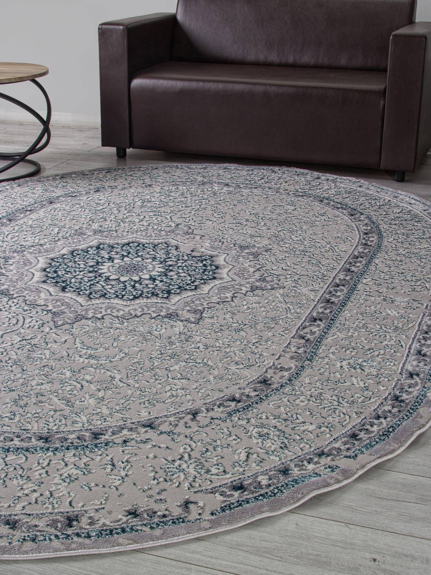 Ковер PALERMO F294 GRAY Овал Ковер PALERMO F294 GRAY Овал