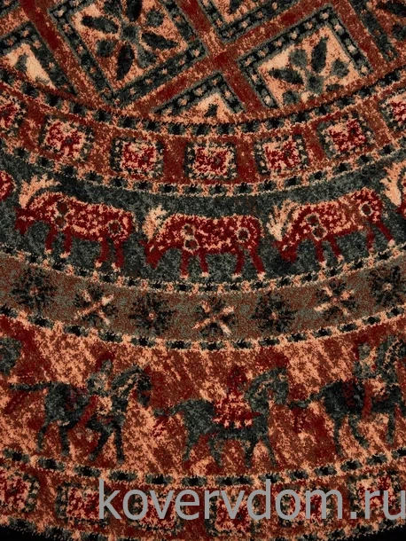 Ковер шерстяной OSTA Kashqai 4301 500 круг